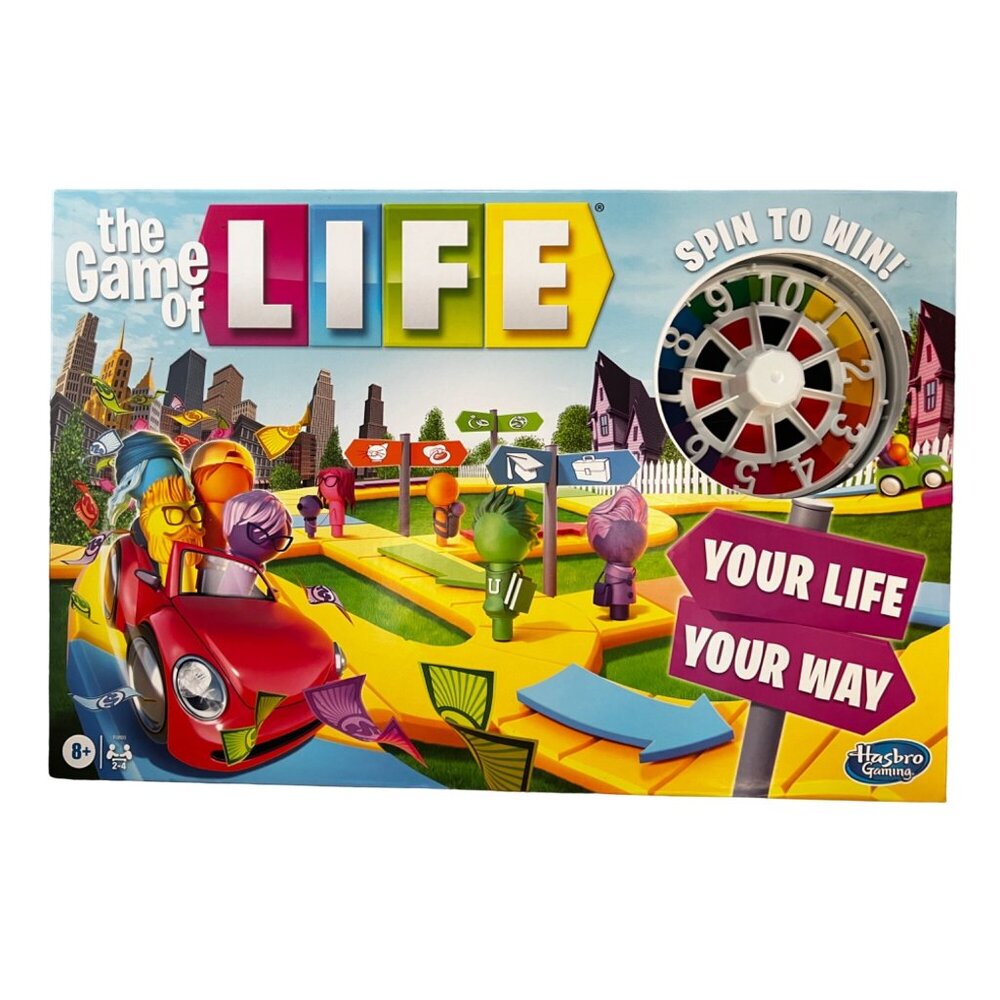 Hasbro Life Board Game Sealed in Box for Family Game Night Brand New
